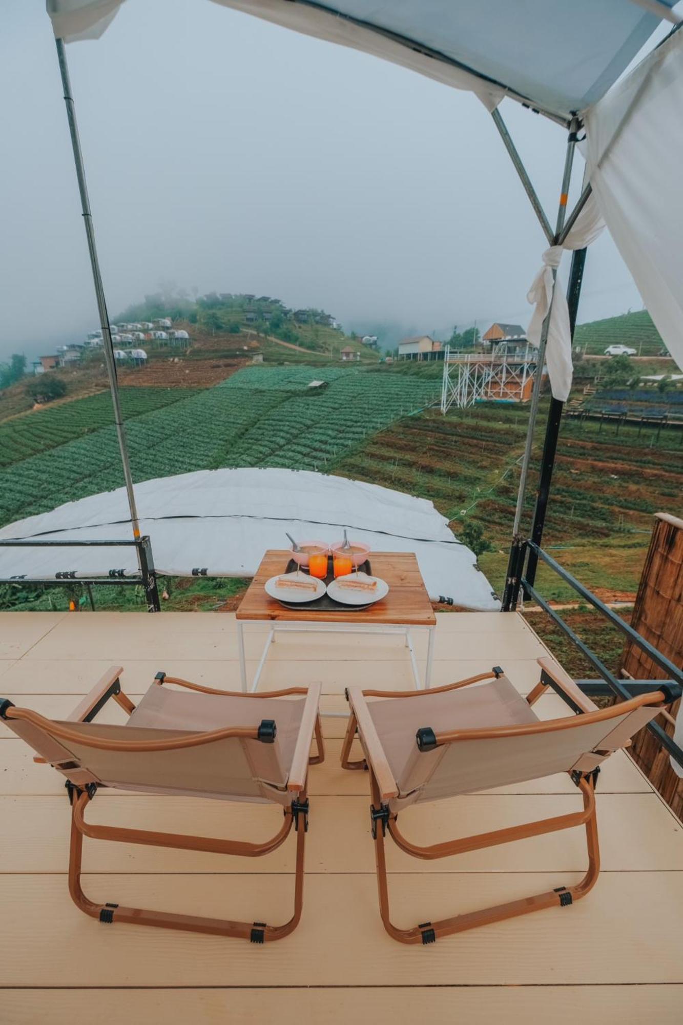 ภูวินคาเฟ่ โฮมสเตย์ Phuwin Cafe Homestay Mon Jam Zewnętrze zdjęcie